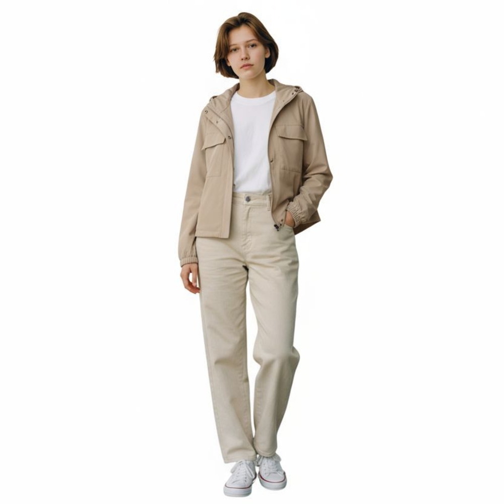 90 Degrees Utility Hooded Jacket